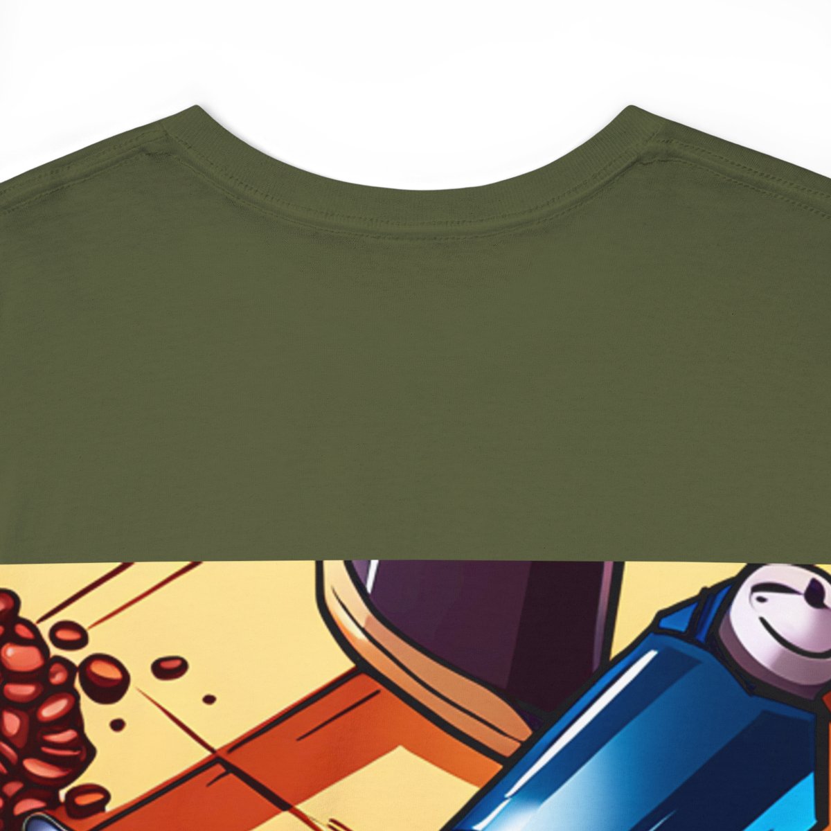 Manga T-shirt Coffee Anime
