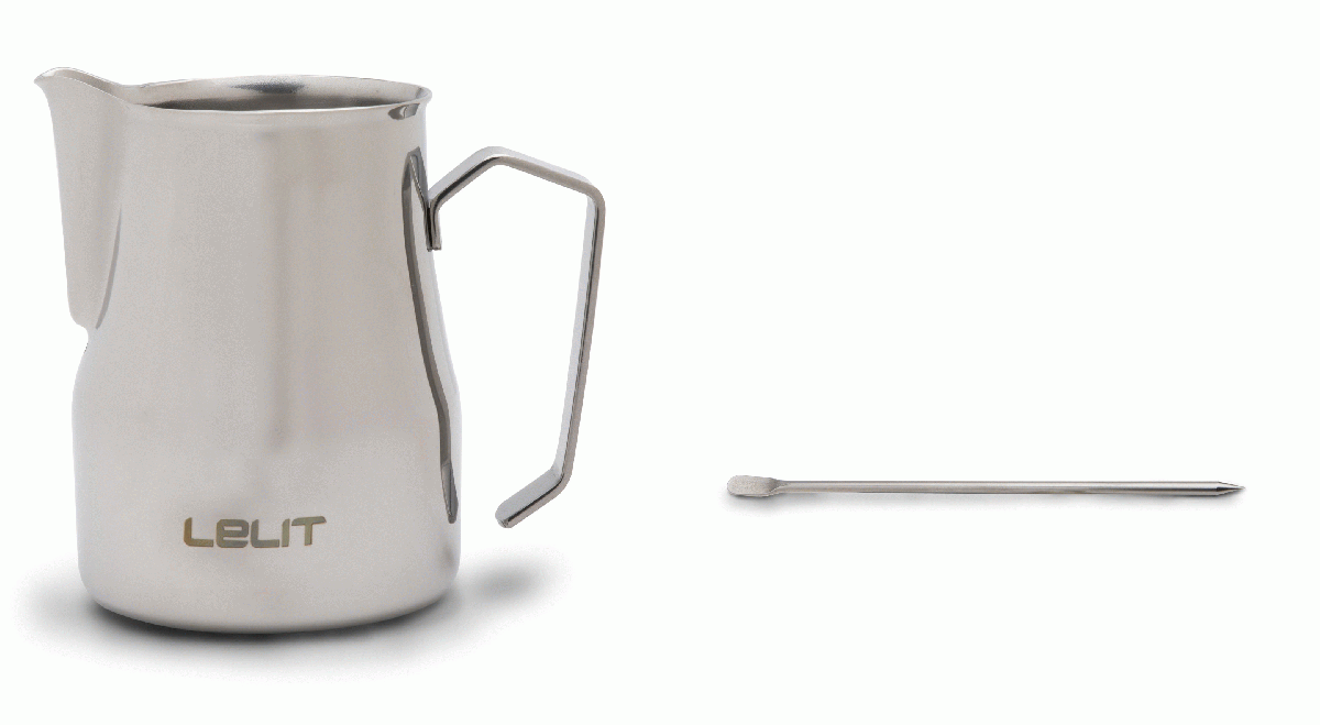 Milchkanne 75cl & Latte Art Stift