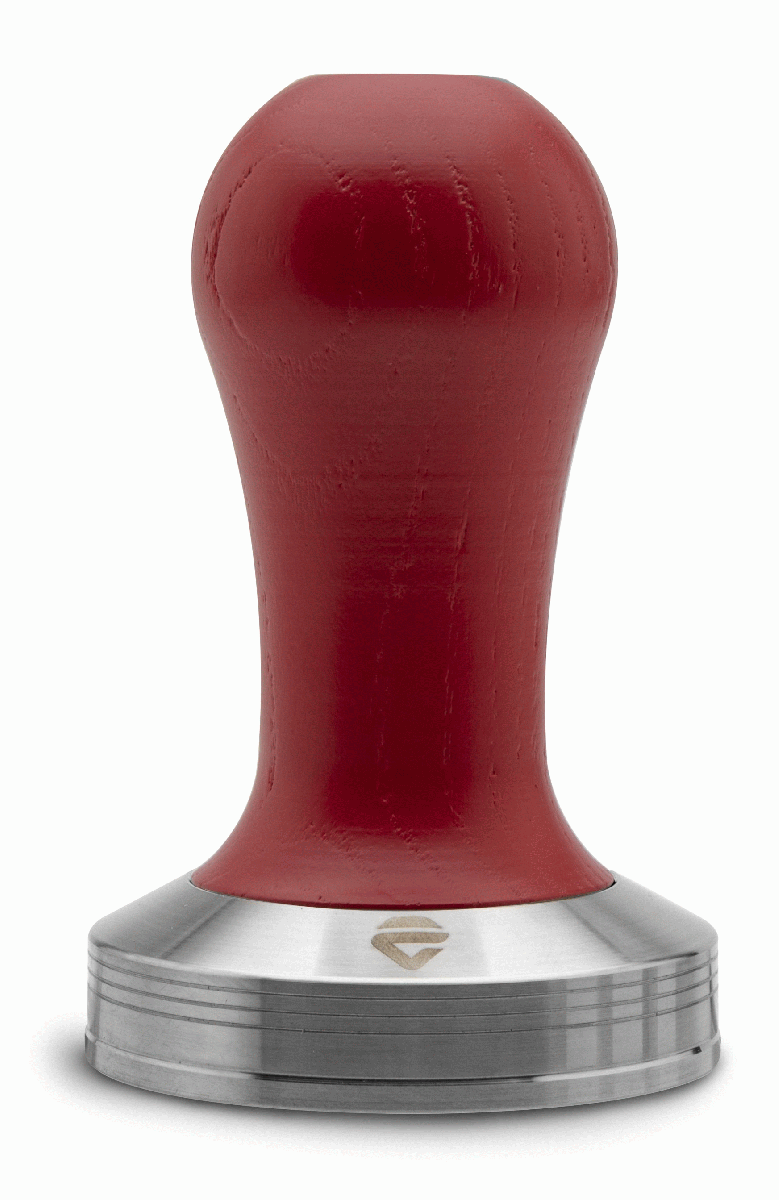Tamper 57mm Holzgriff Rot von Lelit