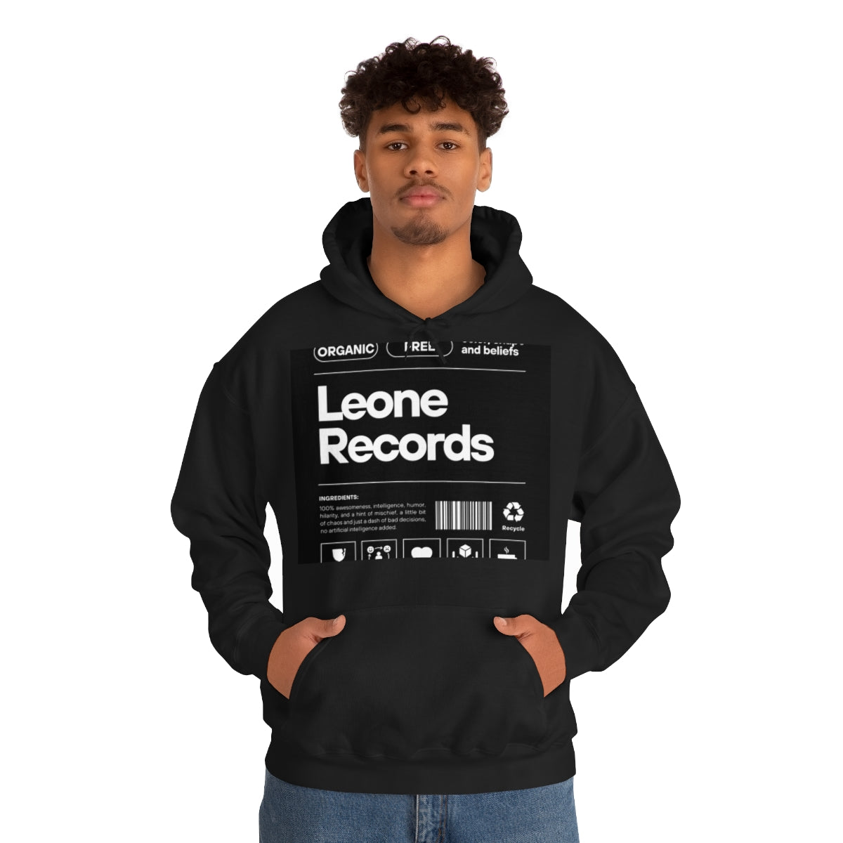 Leone Records Hoodie.......take yours......Unisex Heavy Blend Hooded Sweatshirt