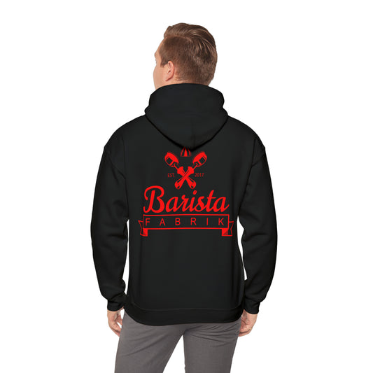 Baristafabrik Hoodie Red-Unisex Heavy Blend™ Hooded Sweatshirt