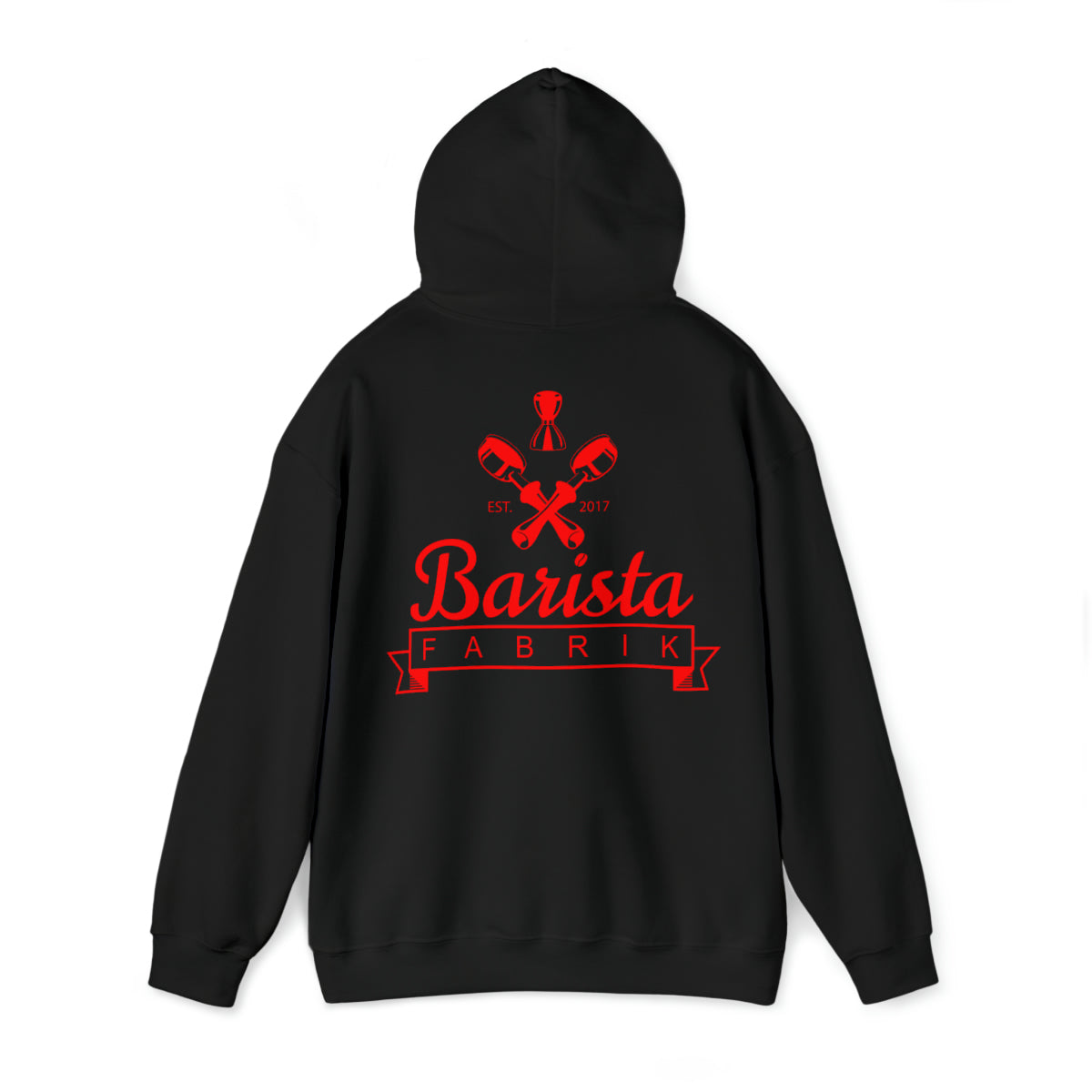 Baristafabrik Hoodie Red-Unisex Heavy Blend™ Hooded Sweatshirt