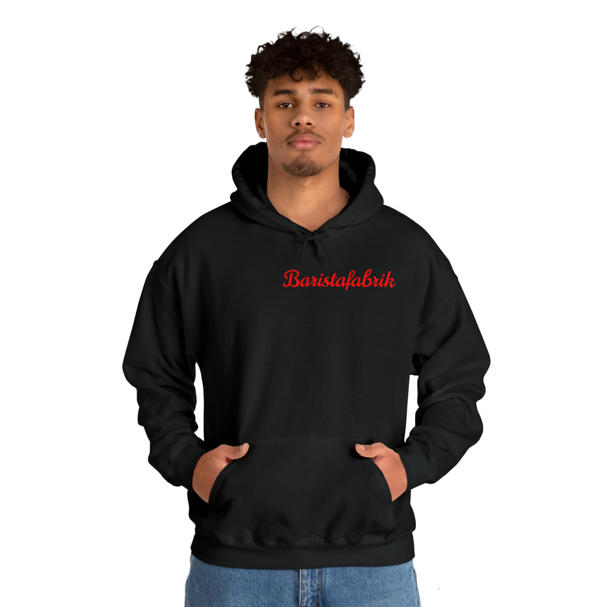 Baristafabrik Hoodie Red-Unisex Heavy Blend™ Hooded Sweatshirt