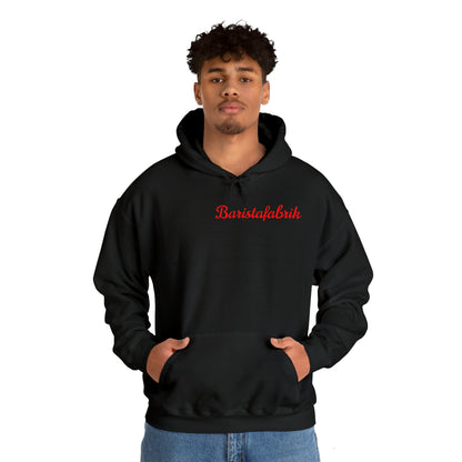 Baristafabrik Hoodie Red-Unisex Heavy Blend™ Hooded Sweatshirt