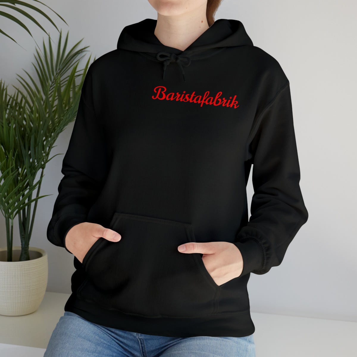 Baristafabrik Hoodie Red-Unisex Heavy Blend™ Hooded Sweatshirt