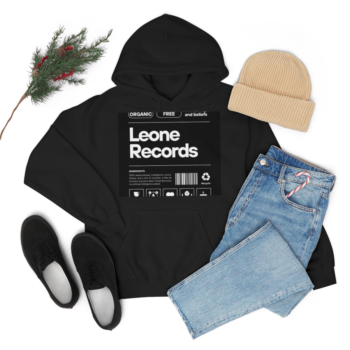 Leone Records Hoodie.......take yours......Unisex Heavy Blend Hooded Sweatshirt