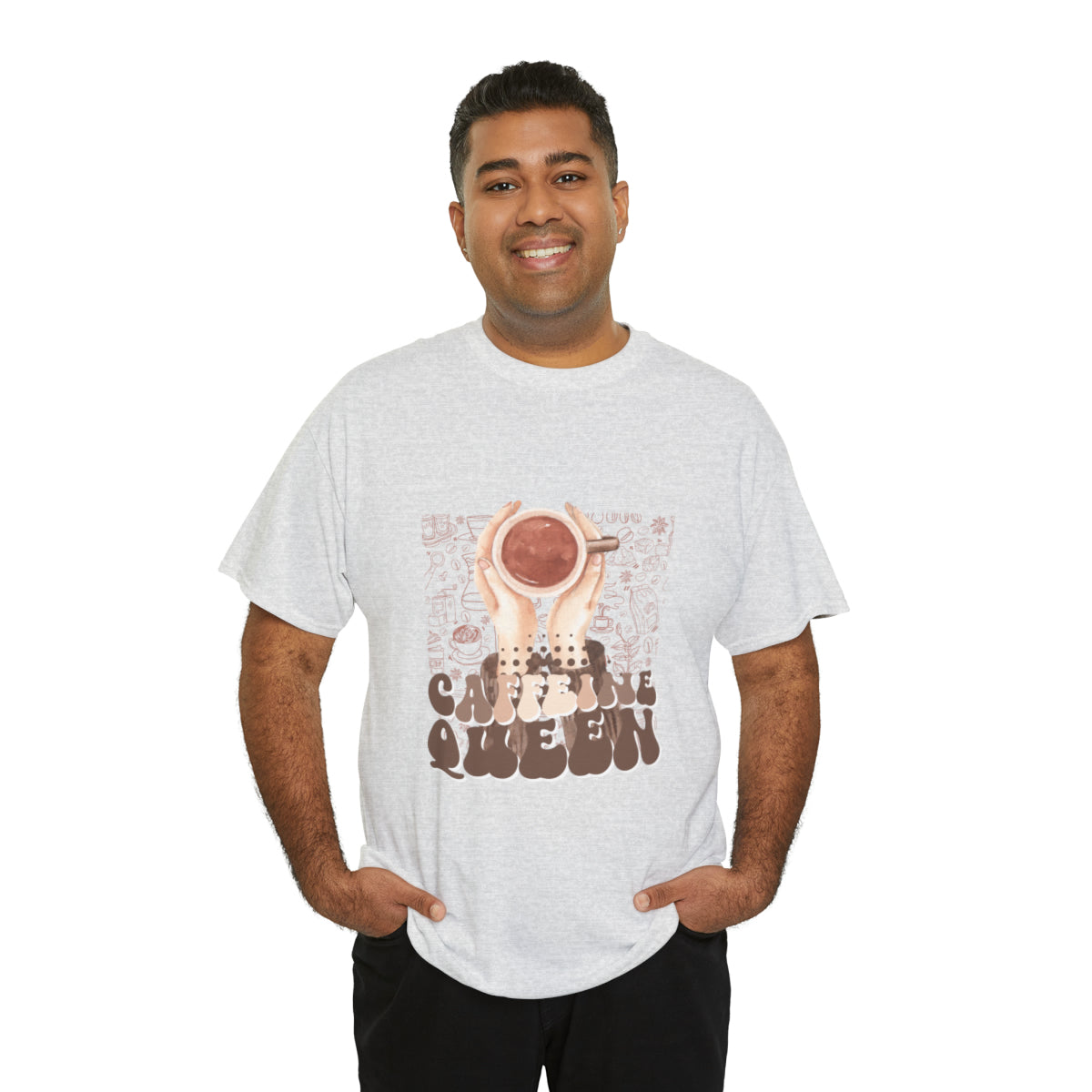 Coffee Queen T-Shirt......Unisex Heavy Cotton Tee
