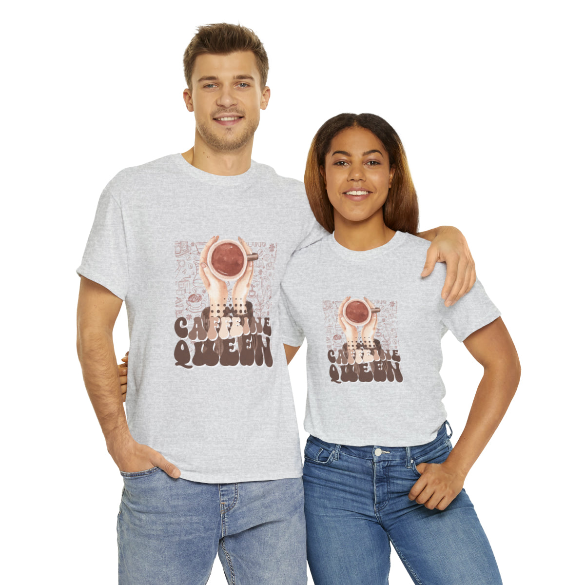 Coffee Queen T-Shirt......Unisex Heavy Cotton Tee