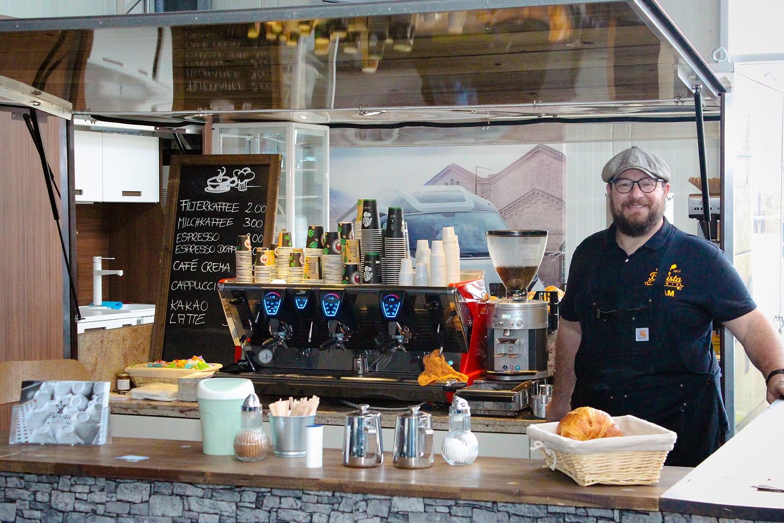 Barista on tour
