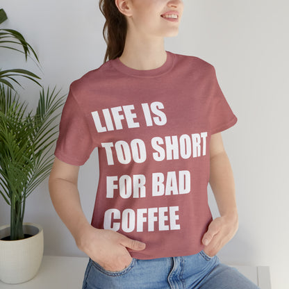 Unisex Jersey Short Sleeve Tee