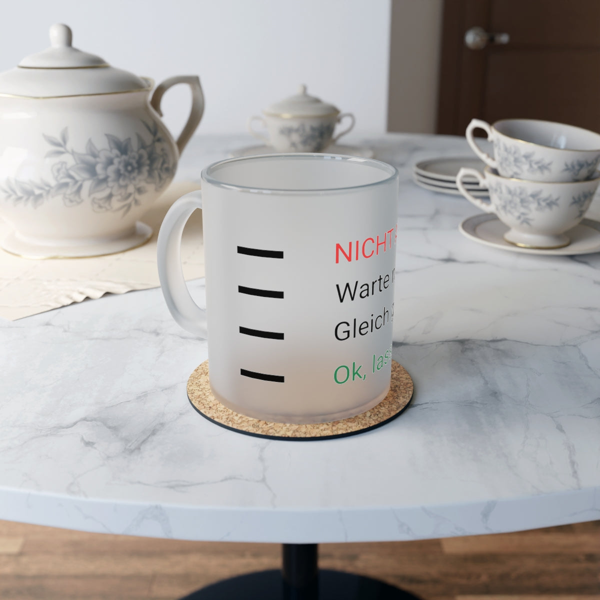 Coffee cup....clear message.....let a little fun in your life