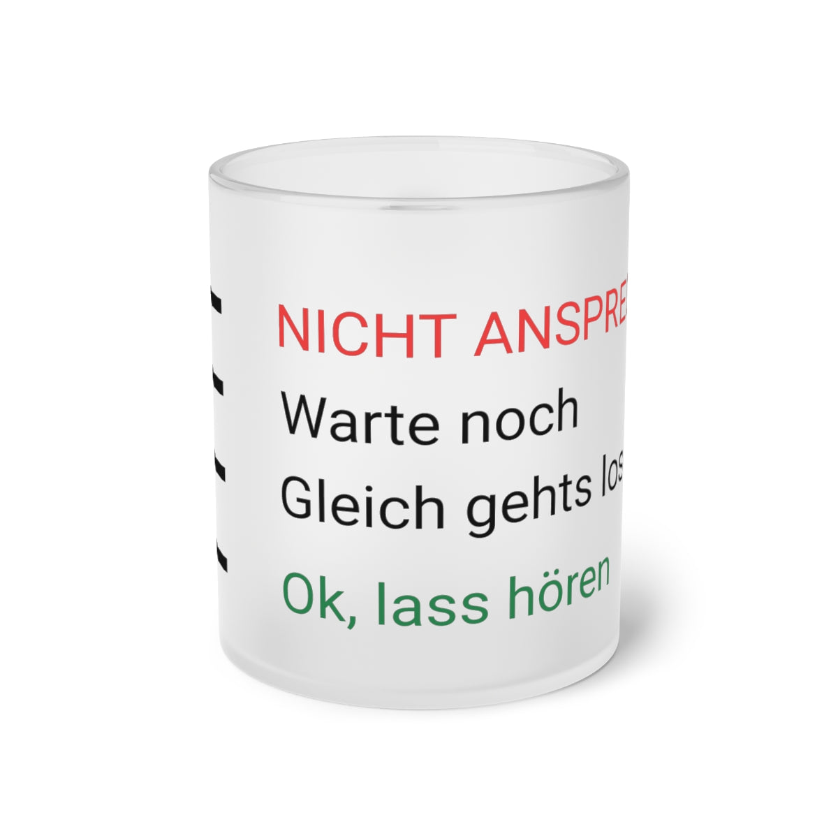 Coffee cup....clear message.....let a little fun in your life