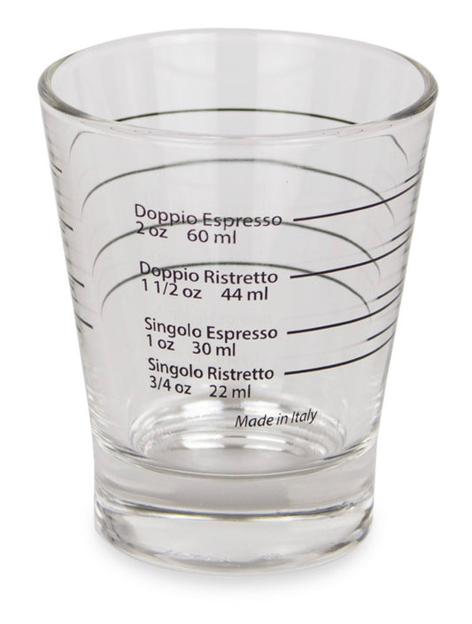 Espresso Shot Glas mit Markierung